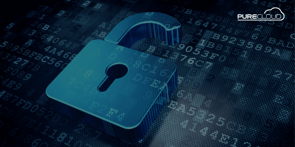 Abstact image of an open lock